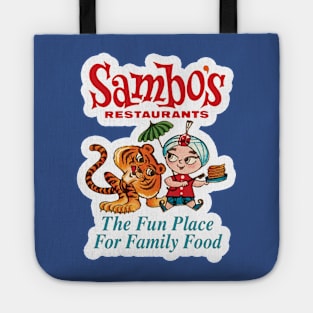 Sambo's Restaurant - Fun Place for Family Food Tote