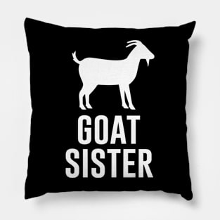 Goat Sister Pillow