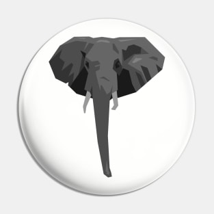 Elephant Head Pin