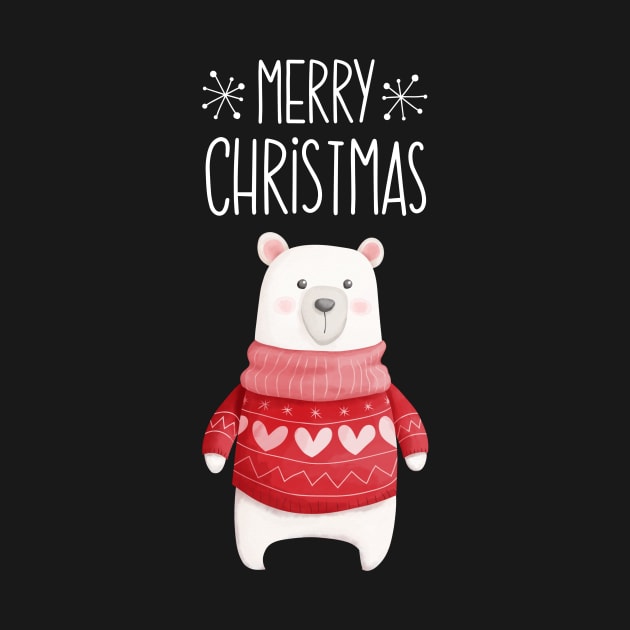 Christmas Ice Bear by Shadowbyte91