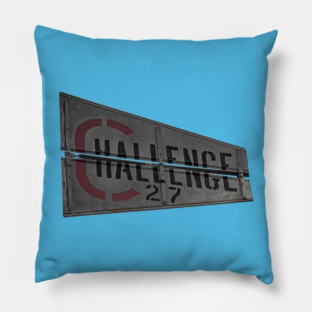 Vanity Challenged Pillow by Enzwell