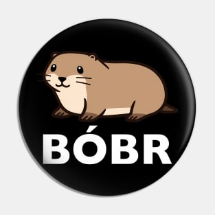 Kawaii Bobr - Cute Beaver Pin