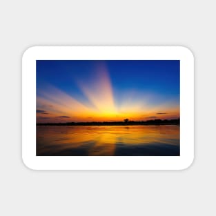 Pantanal Sunset, Brazil Magnet