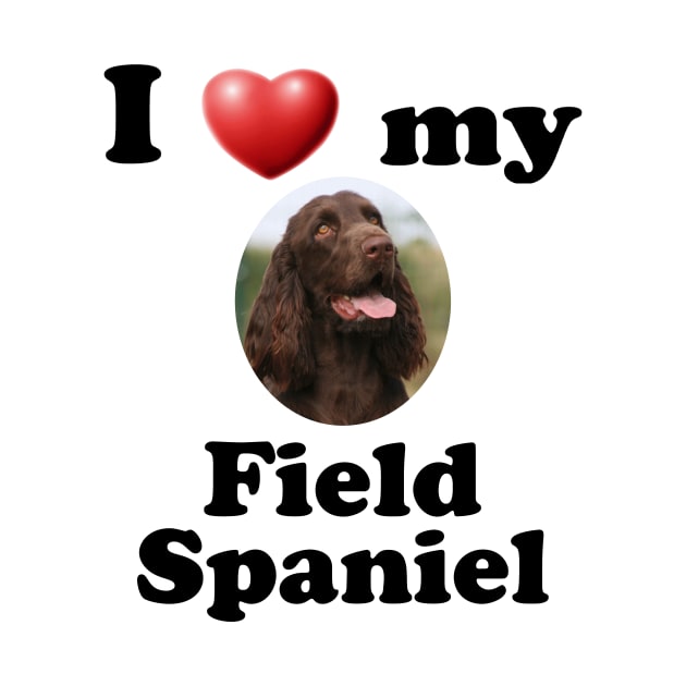 I Love My Field Spaniel by Naves