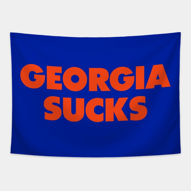 Georgia sucks- Florida college gameday rivalry Tapestry by Sharkshock