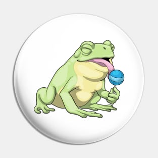 Frog Lollipop Pin