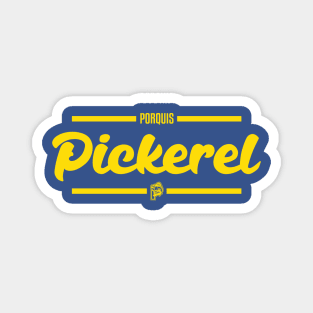 Wordmark Pickerel B Magnet