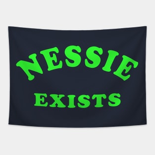 Nessie Exists Tapestry