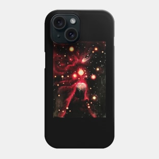 The chritmass tree cluster Phone Case