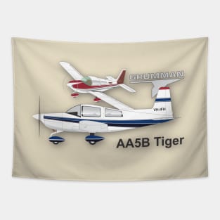 Grumman AA5B Tiger Tapestry