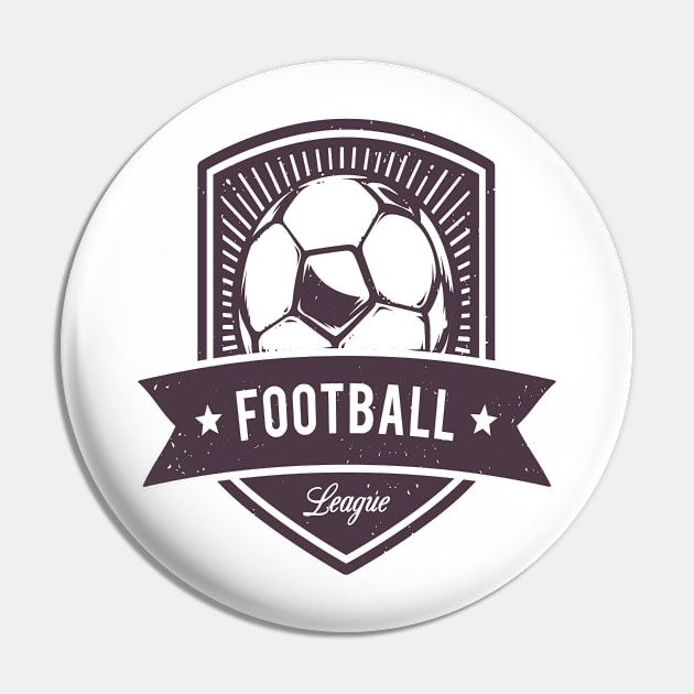 Football league Pin by Brainable ART