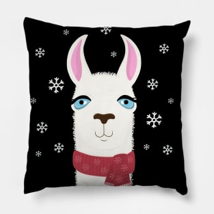 Xmas Llama Pillow