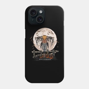 Creepy Scarecrow Halloween Phone Case