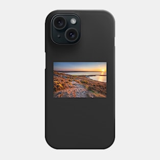 Port Eynon Bay, Gower, Wales Phone Case