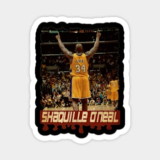 Shaquille O'neal Vintage Magnet