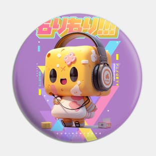 OLDSCHOOL HEADPHONE JACK - AUDIO THINGYS COLLECTION | Anime Manga Kawaii Music Instrumental Pop Art Design | PROUD OTAKU Pin