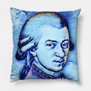 Wolfgang Amadeus Mozart Portrait | Wolfgang Amadeus Mozart Artwork | Wolfgang Amadeus Mozart Painting 13 Pillow