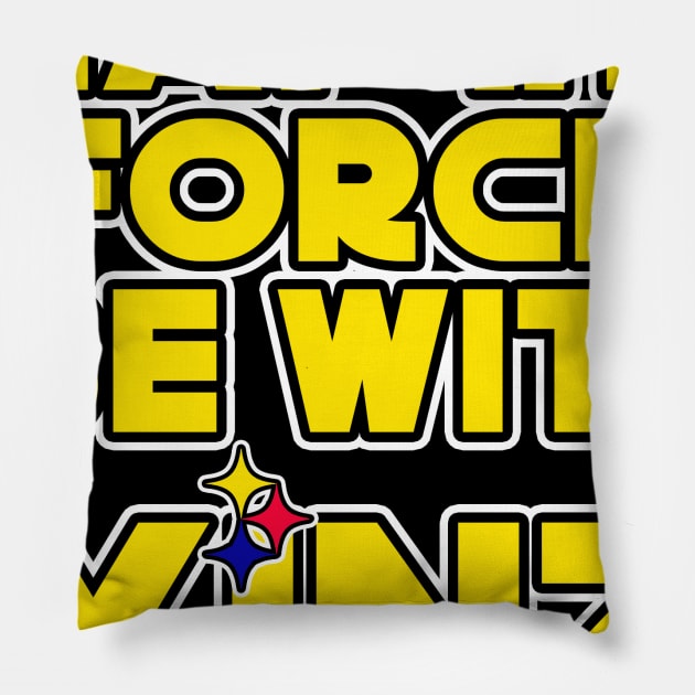 Yinz Pillow by The Bandwagon Society