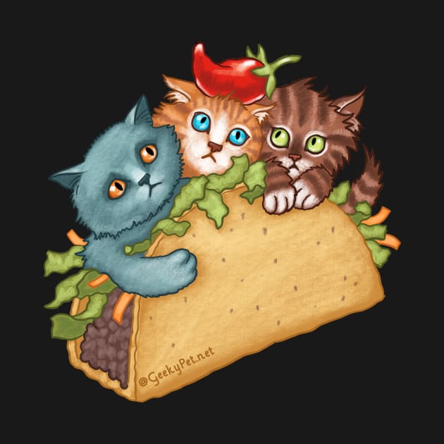 Taco Kittens by GeekyPet