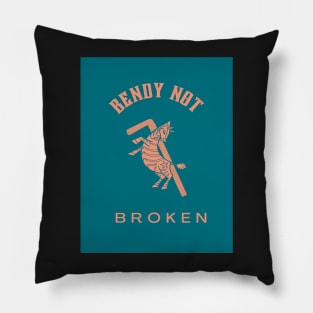 Bendy Not Broken Pillow