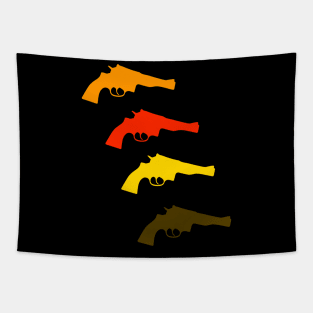 Pop Art Revolver Tapestry