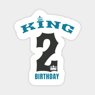 King Birthday in February Magnet