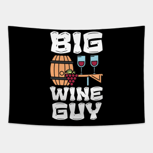 Big Wine Guy Tapestry