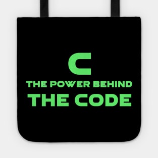 C The Power Behind The Code Programming Tote