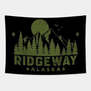 Ridgeway Alaska Mountain Souvenir Tapestry