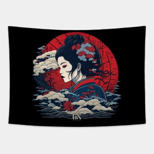 Goth Geisha Tapestry