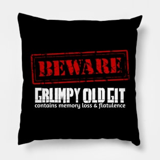 Grumpy old git Pillow