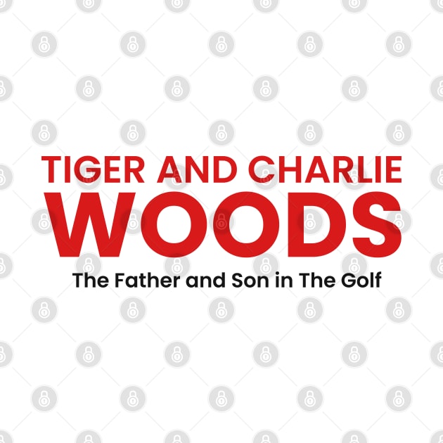 Tiger Woods and Charlie Woods by mursyidinejad