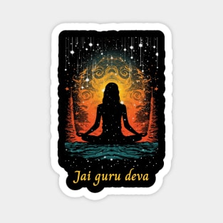 jai guru deva Magnet