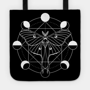 Luna Moth Moon Phase Tote