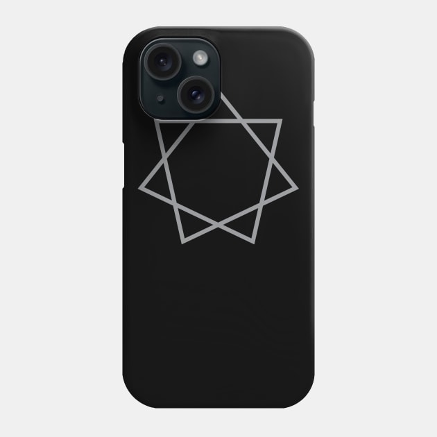 Heptagram V Phone Case by Nicklemaster