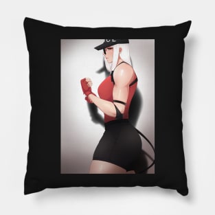 Justice Helltaker Fanart poster/sticker/more Pillow