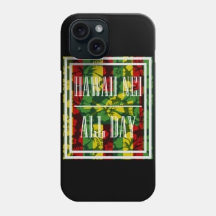 Hawai'i Kanaka Maoli Floral Flag by Hawaii Nei All Day Phone Case