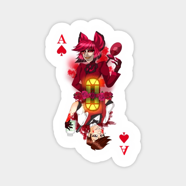 Ace Card UP Magnet by McSueMe