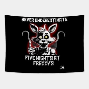 five nights at freddys shirt (foxy the pirate fox) Tapestry