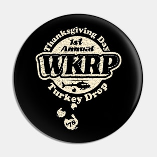 VINTAGE 1ST ANNUAL WKRP Pin