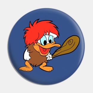 Bubba The Caveduck Pin