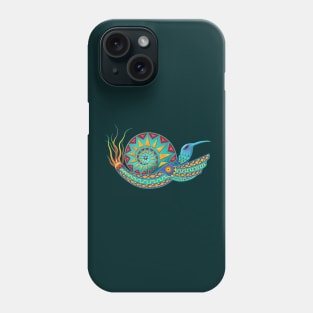 Hummingbird Snail Phone Case