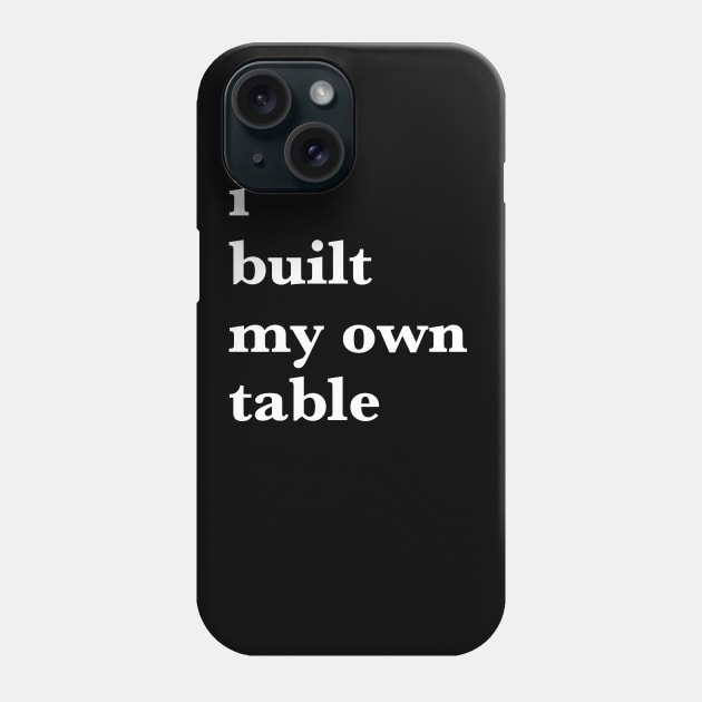 Seat as the Table Phone Case by shimekism