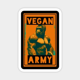 vegan bodybuilding Magnet