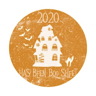 2020 Is Boo Sheet Ghost In Mask Halloween T-Shirt