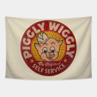 Hot Design Piggly Wiggly Tapestry