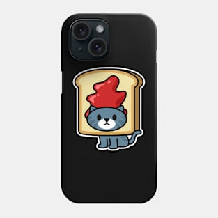 Toast Cat Phone Case