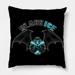 Blacc Ice (Cross Arms) Pillow