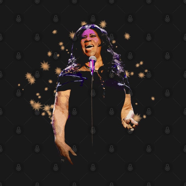 Aretha's Musical Odyssey Retro Nostalgia Tee Inspired by the Unmatched Voice and Empowering Presence by Crazy Frog GREEN