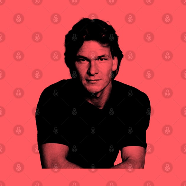 Patrick Swayze // Vintage Style Design by Indanafebry